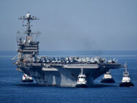 Aircraft Carrier USS Harry S. Truman Involved in a Collision at Sea