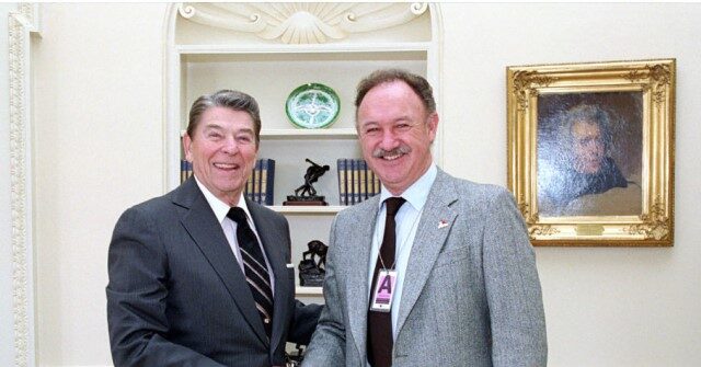 NextImg:Gene Hackman Remembered for Praise of Ronald Reagan: 'A Beautiful American'