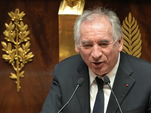 France's Prime Minister Francois Bayrou speaks during a French parliamentary session on th