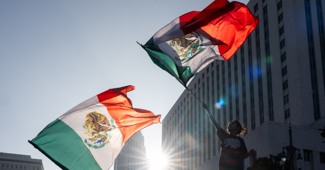 REPORTS: LAPD Surrenders Streets to Mexican Flag-Waving Protesters