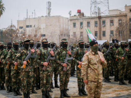 Graduates of Syria's General Security forces under the country's new administrat