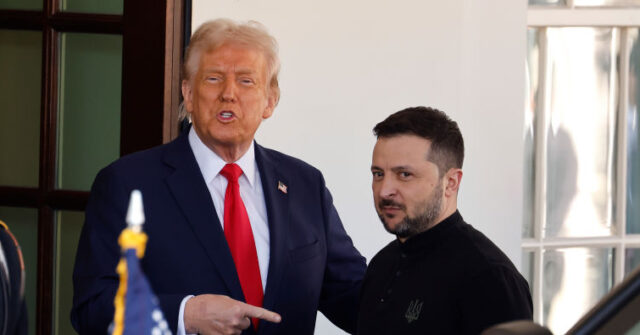 'He's All Dressed Up!': Trump Dings Zelensky For Not Wearing Suit