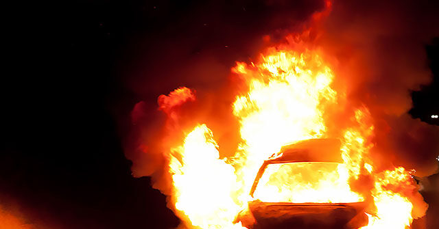 VIDEO: Florida Man Accused of Setting Car on Fire with Wife Inside
