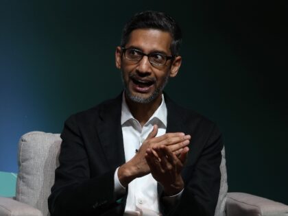 Google boss Sunar Pichai is upset