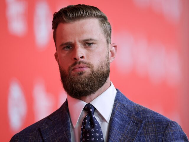 Harrison Butker KANSAS CITY, MISSOURI - SEPTEMBER 15: Harrison Butker #7 of the Kansas City Chiefs walks i