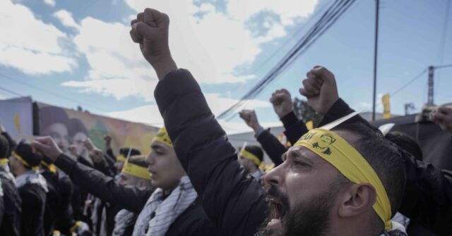 WATCH: IDF Buzzes Hezbollah Leader's Funeral Amid Chants of 'Death to Israel'