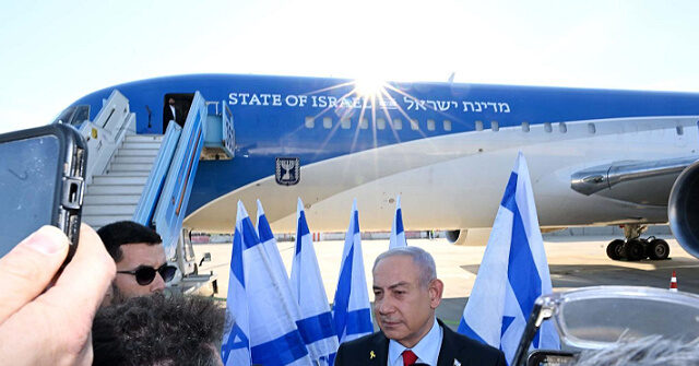 Benjamin Netanyahu Arrives in D.C. for Diplomatic Visit with Trump