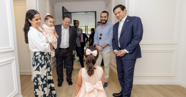 Watch: Marco Rubio Introduces Himself to Nayib Bukele’s Children on El Salvador Trip