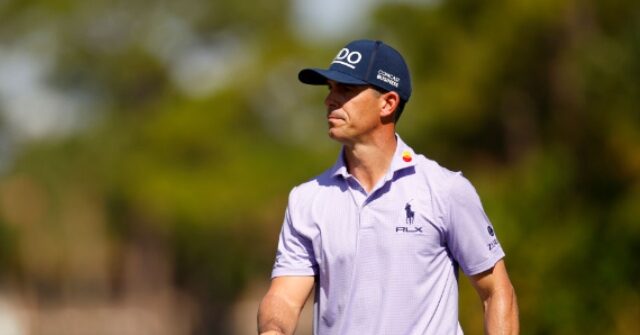 NextImg:WATCH: Golfer Billy Horschel Confronts Alligator on Course, Alligator Loses