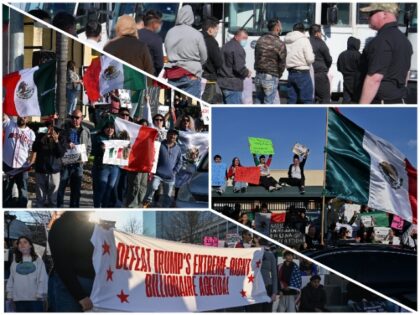 Mexican Flag Waving Protesters March Across US (File Photos: Getty Images)