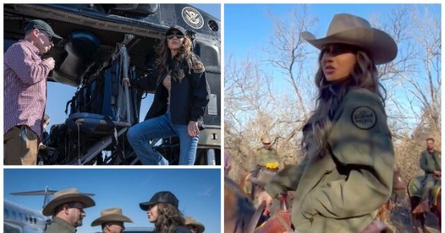 DHS Secretary Kristi Noem Rides 'With' Border Patrol Agents, Not 'Over' Them