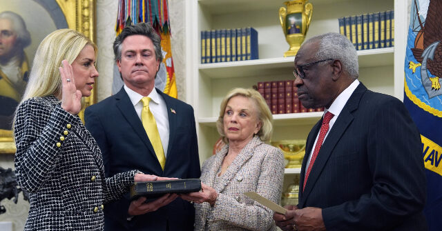 Pam Bondi Sworn In as AG, Vows to Restore Integrity to DOJ