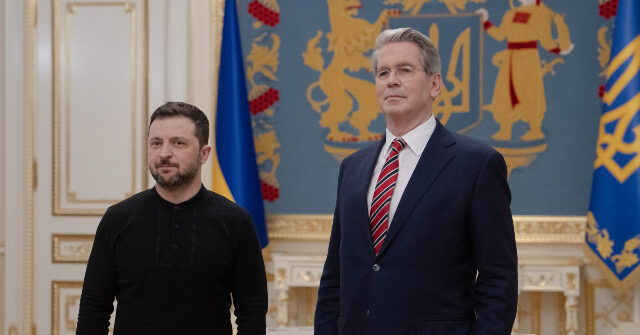 Ukrainian President Zelensky Welcomes Treasury Secretary Scott Bessent for Rare Earth Talks