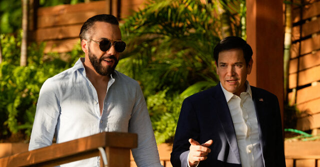 Marco Rubio: El Salvador's President Agreed to Take U.S. Criminals