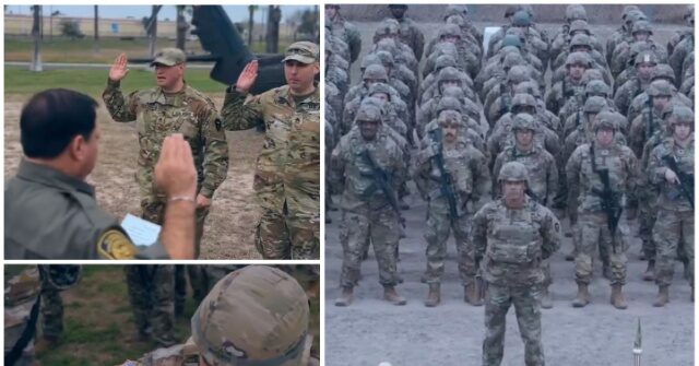Hundreds of Texas National Guardsmen Deputized for Immigration Enforcement