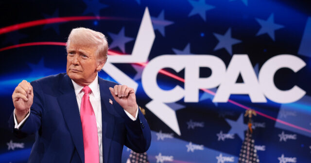 NextImg:Trump Mocks Term 'Sedentary Migrants' While Listing Waste at CPAC