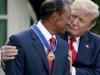 Tiger Woods Joins Trump at White House Reception Honoring Black History Month