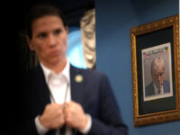 White House Hangs Iconic Trump Mug Shot in Entryway to Oval Office