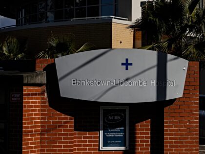 SYDNEY, AUSTRALIA - JULY 24: A general view of the Bankstown-Lidcombe Hospital and Banksto