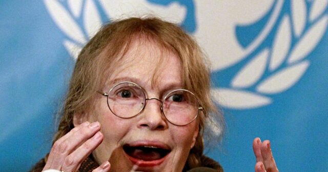 Actress Mia Farrow Floats Conspiracy Trump Will ‘Start a War’ to Secure a Third Term