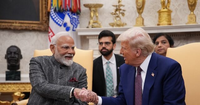 Watch Live: Donald Trump Holds Joint Press Conference with Indian PM Modi