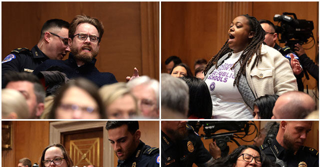 Protesters Disrupt Hearing for Education Secretary Nominee Linda McMahon