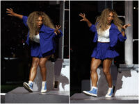 Super Bowl: Fans Go Wild Watching Serena Williams Crip Walk While Kendrick Lamar Disses Her Ex Drak