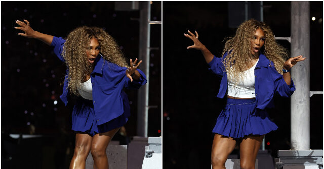 Super Bowl: Fans Go Wild Watching Serena Williams Crip Walk While Kendrick Lamar Disses Her Ex Drake