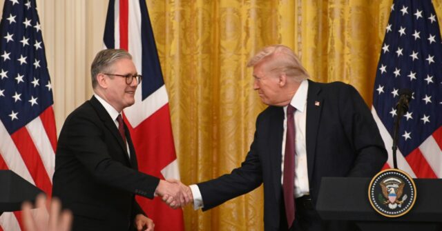 NextImg:Trump Promises Trade Deal with UK That Sidelines Tariffs