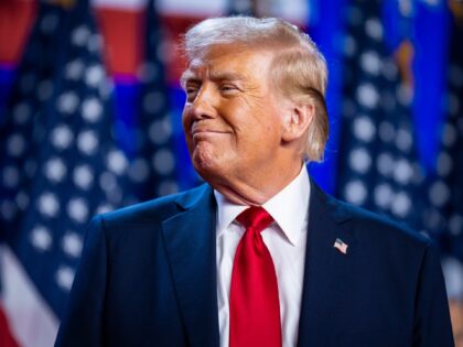 West Palm Beach, FL - November 6 : Republican presidential nominee former President Donald