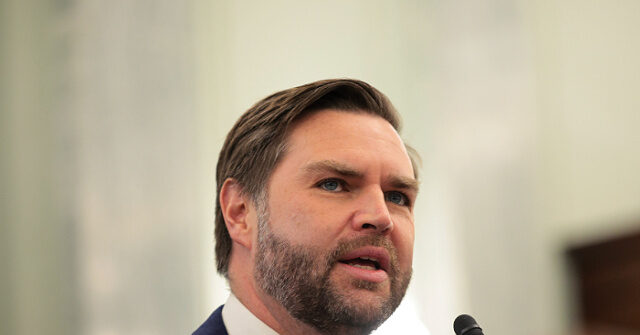 Exclusive — JD Vance: Establishment Media Wrong About Tariffs Because of 'Bias of Inaction'