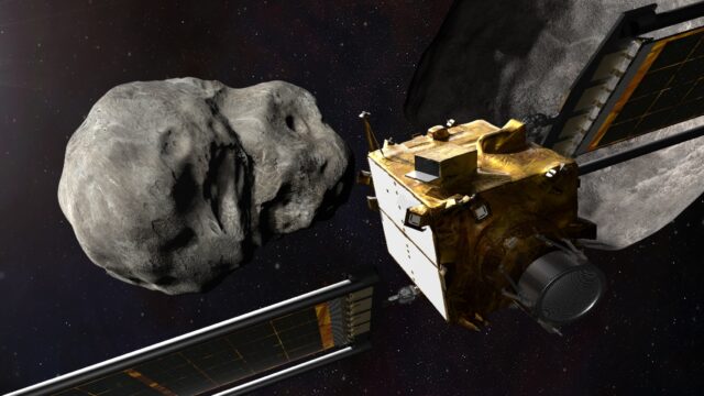 In 2022, NASA's Double Asteroid Redirection Test (DART) deliberately smashed a spacecraft