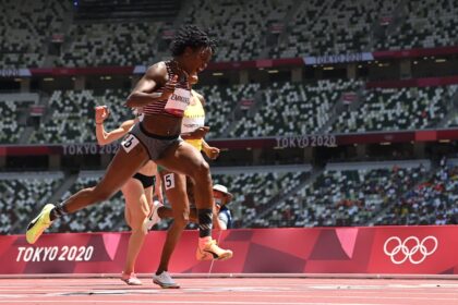 Athletics events at the Tokyo Olympics in 2021 took place in front of empty seats