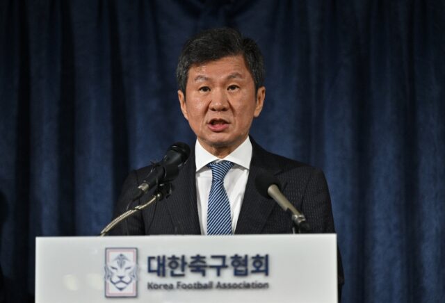 Chung Mong-gyu has been elected president of the Korean Football Association for a fourth