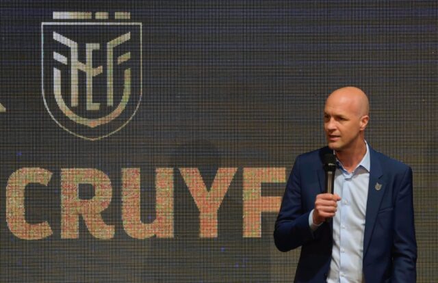Cruyff is the son of Dutch football legend Johan, who was part of a team considered to be