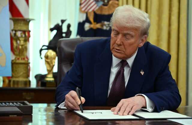 Donald Trump signed an Executive Order on reciprocal tariffs Thursday but his commerce sec