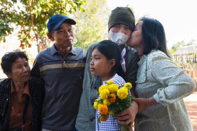Freed Thai farm worker Watchara Sriaoun, held hostage in Gaza for more than a year, is gre