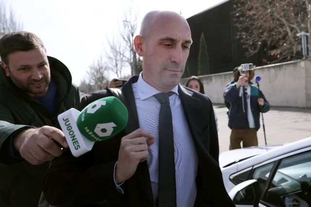 The former head of Spain's football federation Luis Rubiales has been found guilty of a fo
