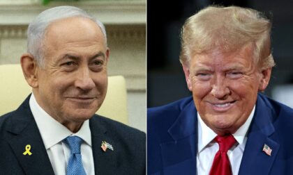 Israeli Prime Minister Benjamin Netanyahu is the first foreign leader US President Donald