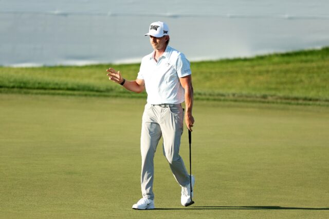Jake Knapp holds a one shot lead heading into the weekend at the Cognizant Classic at Palm