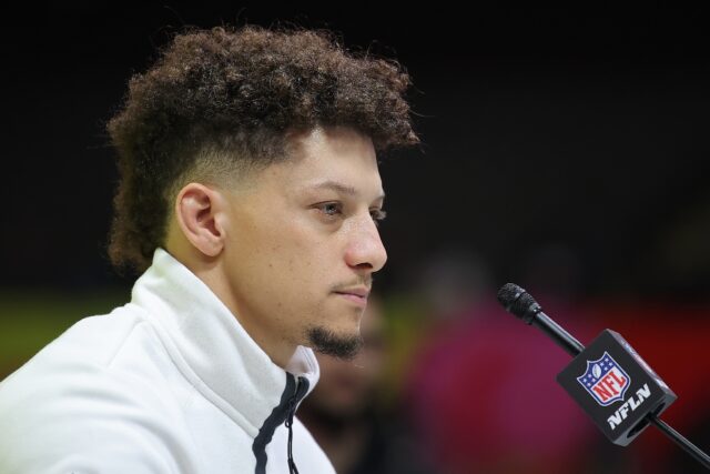 Kansas City Chiefs quarterback Patrick Mahomes is unconcerned by his team being viewed as
