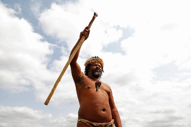 S.Africa's Khoisan evicted from govt HQ after 6-year protest - Breitbart