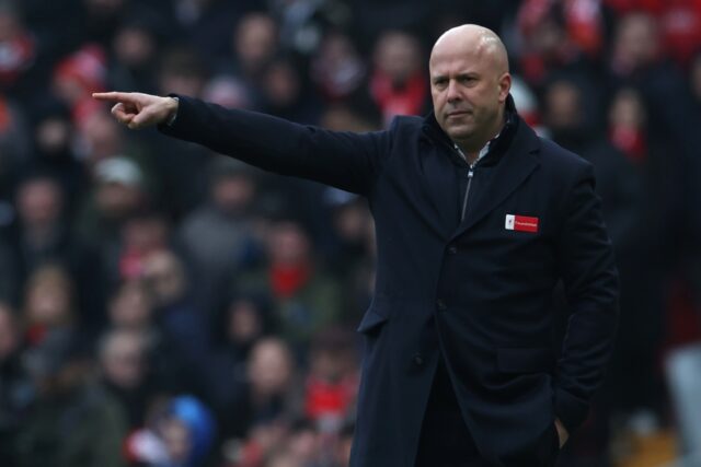 Liverpool manager Arne Slot