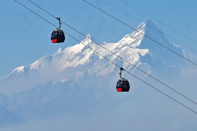 Across Nepal, five cable car projects have opened in the past two years -- and 10 more are