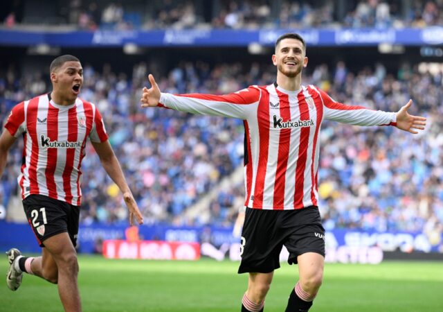 Oihan Sancet netted the equaliser for Bilbao in their 1-1 draw at Espanyol