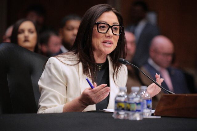 Senators also pushed Lori Chavez-DeRemer to defend President Donald Trump's flurry of exec