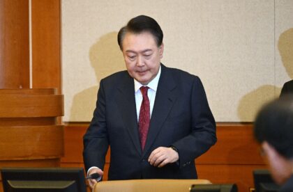 South Korea's impeached President Yoon Suk Yeol was in court for hearings that will decide