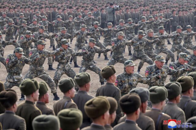 South Korean and Western intelligence agencies have said that more than 10,000 soldiers fr