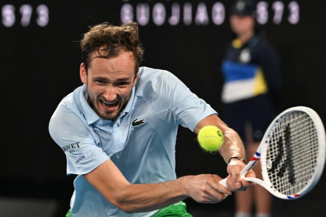Last-eight spot: Daniil Medvedev