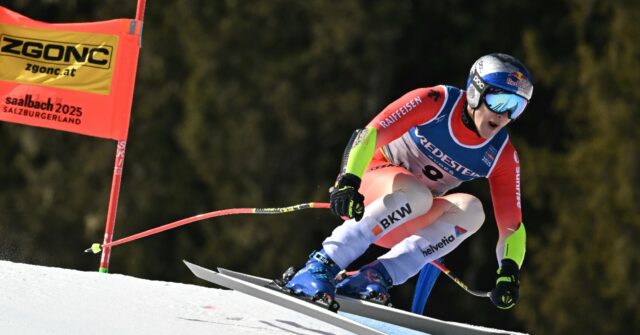 Odermatt wins historic super-G gold at World Championships